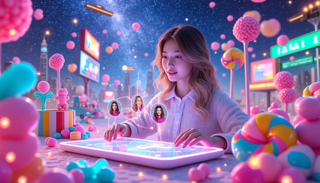 découvrez candy ai, le générateur de petite amie virtuelle révolutionnaire de 2025. plongez dans un univers interactif où l'intelligence artificielle crée votre compagne idéale, adaptée à vos envies et préférences. explorez des conversations authentiques et des expériences personnalisées qui redéfinissent la relation numérique.